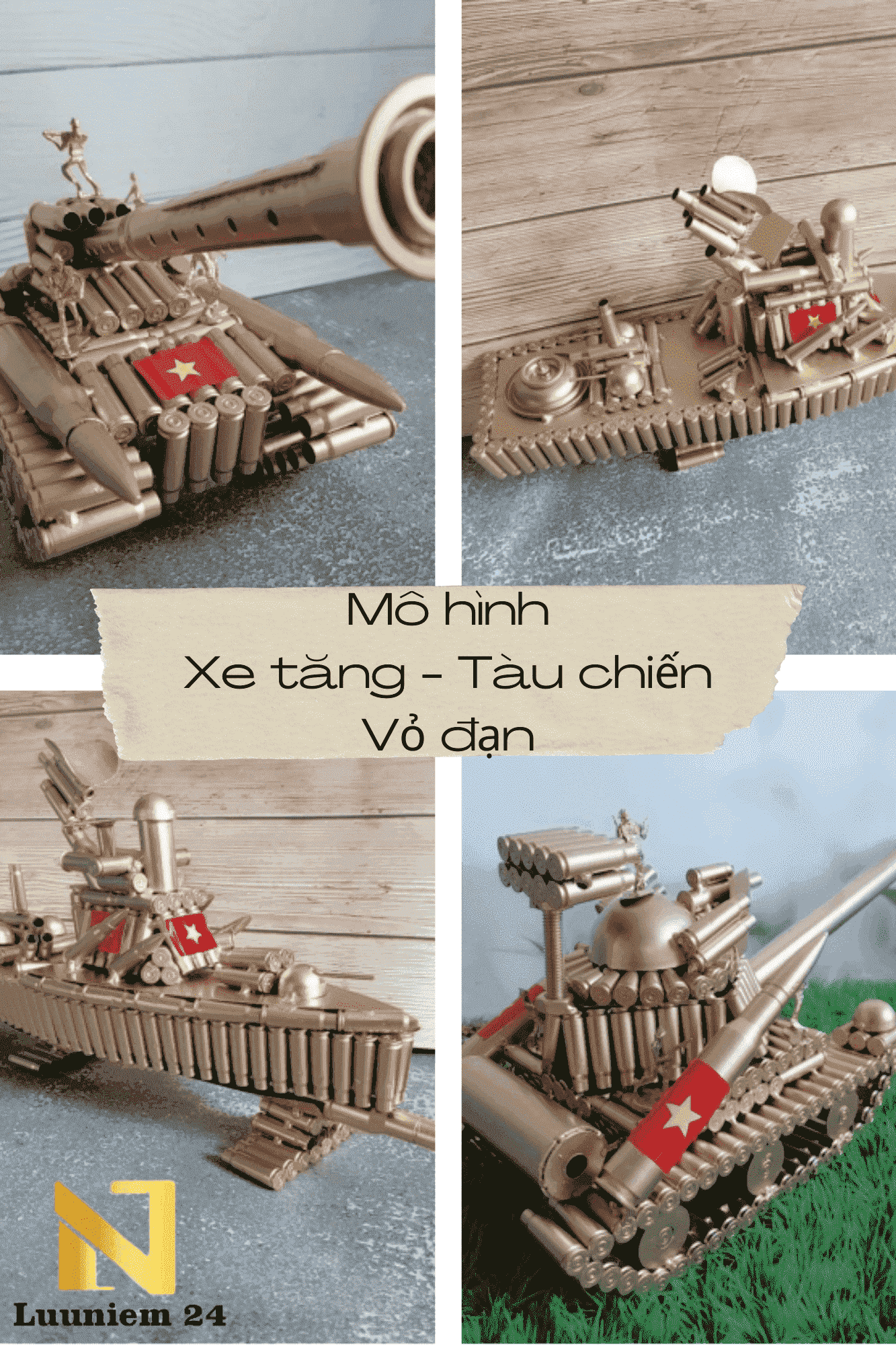 quà sinh nhật mô hình xe tăng tàu chiến