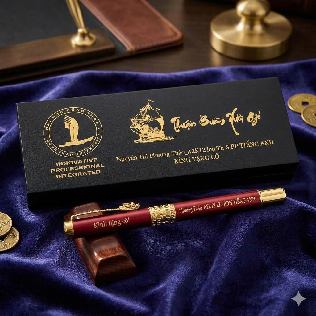 Bút Ký Cao Cấp Khắc Tên Đầu Rồng BKDR-K02 6 but luu niem